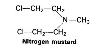 نیتروژن موستارد کلراید (به انگلیسی: Nitrogen mustard)